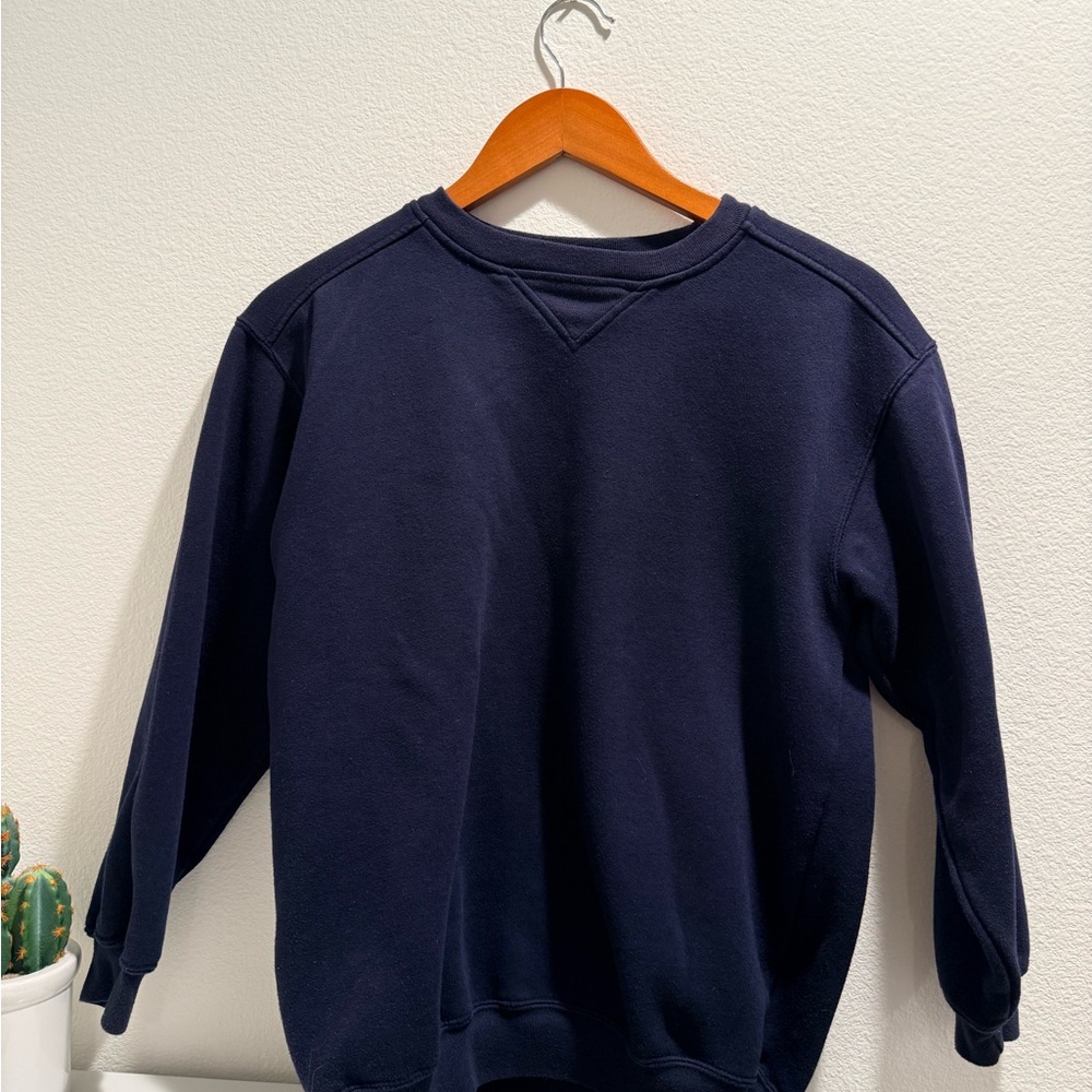 Jennifer Moore Navy Crewneck Sweater